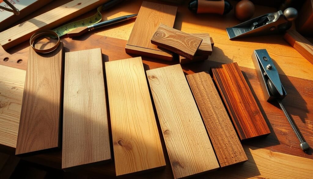 choosing wood for carpentry projects