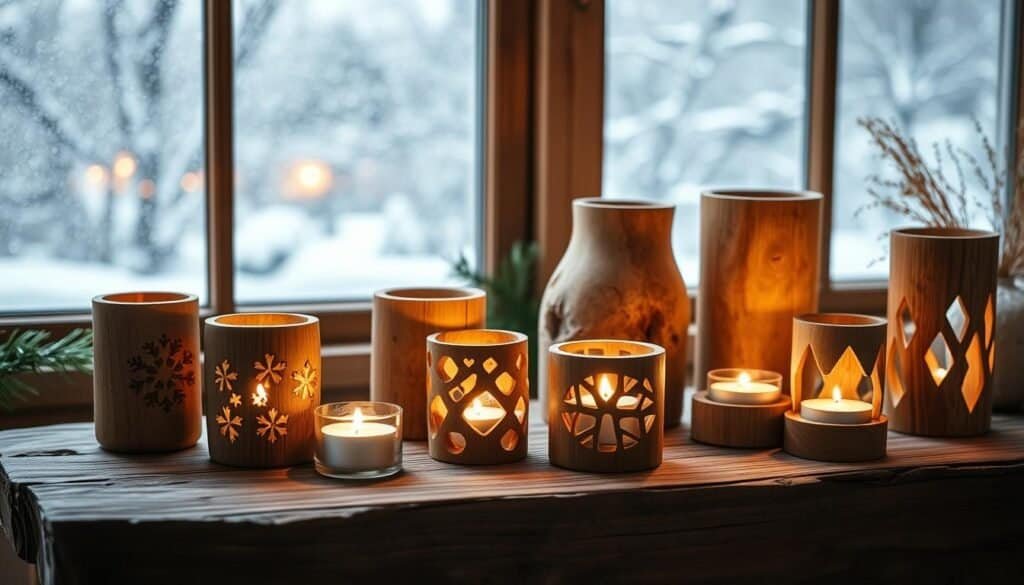 cozy wooden candle holders cozy wooden candle holders
