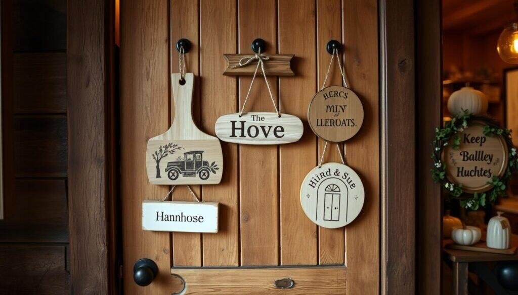 door hanging wooden signs door hanging wooden signs