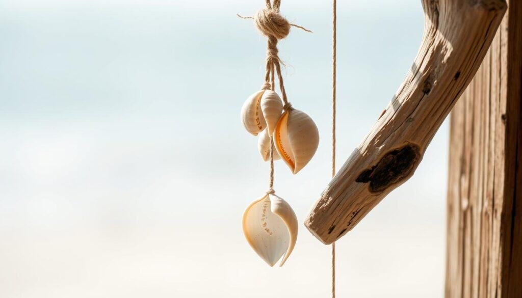 driftwood shell wind chimes driftwood shell wind chimes