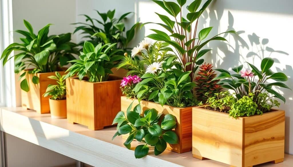 eco-friendly wood planters eco-friendly wood planters