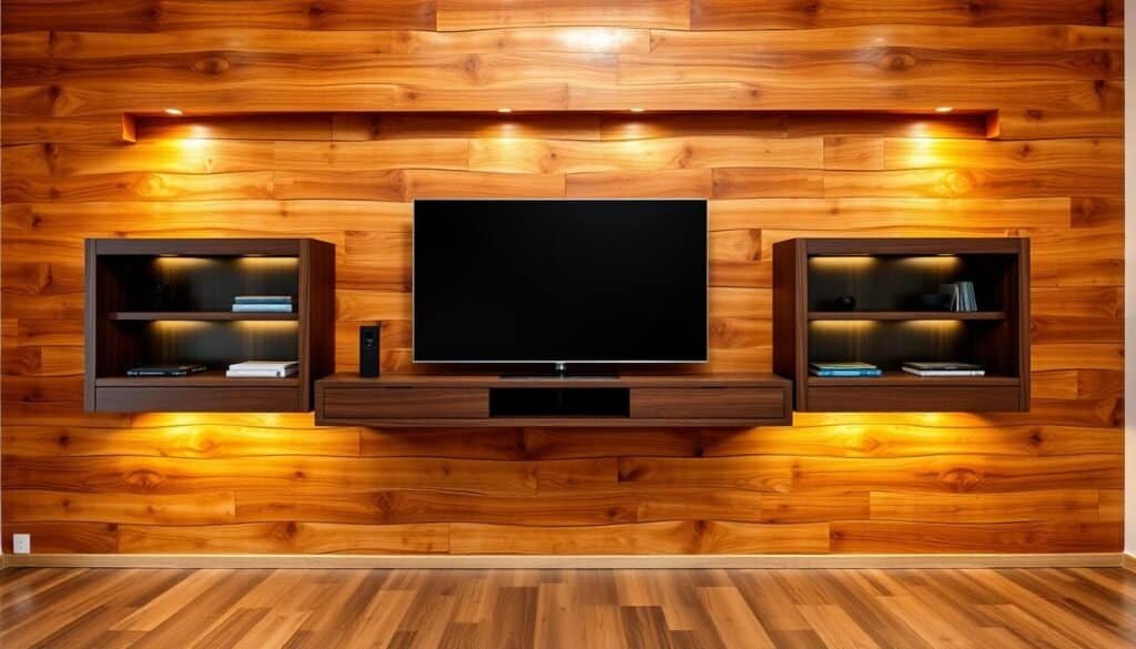 entertainment center on wood wall entertainment center on wood wall