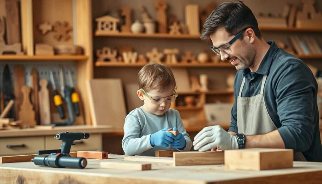 family-friendly woodworking safety