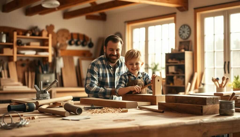 family woodworking benefits
