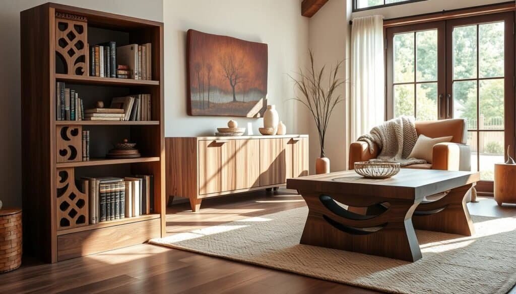 functional wood décor