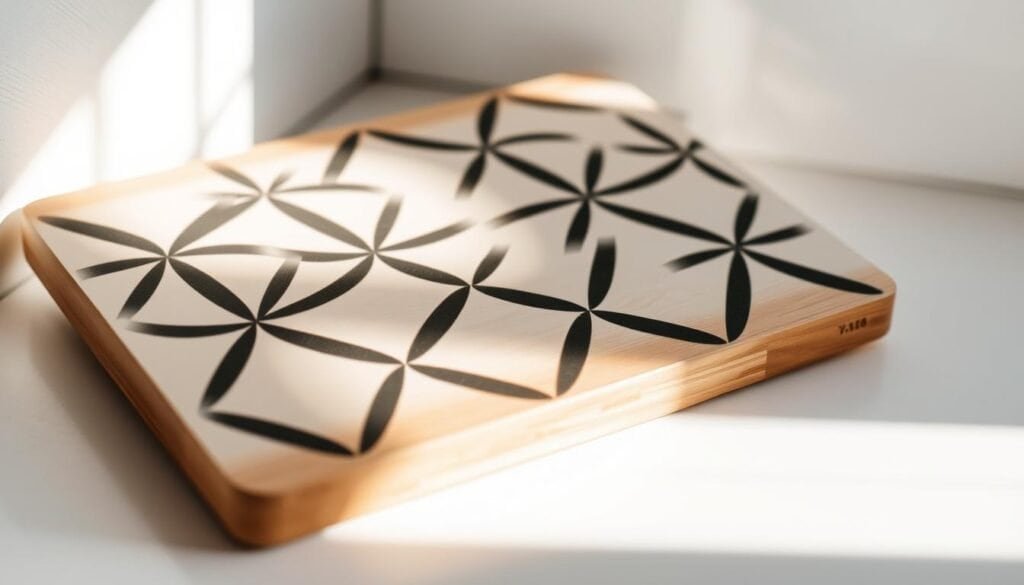 geometric pattern cutting board geometric pattern cutting board