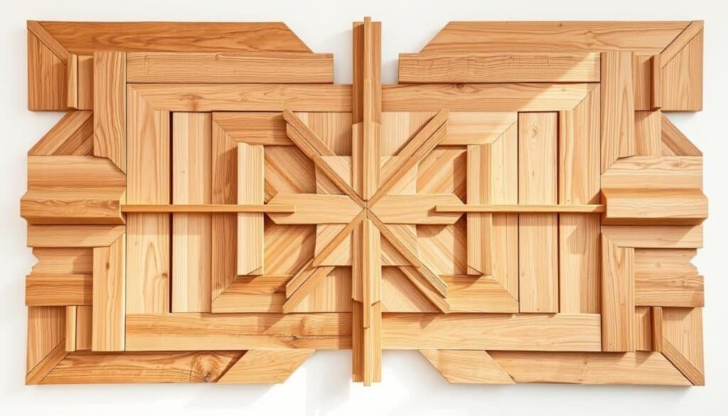 geometric wooden wall art geometric wooden wall art