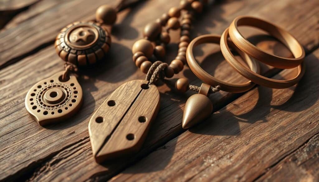 handmade wooden jewelry
