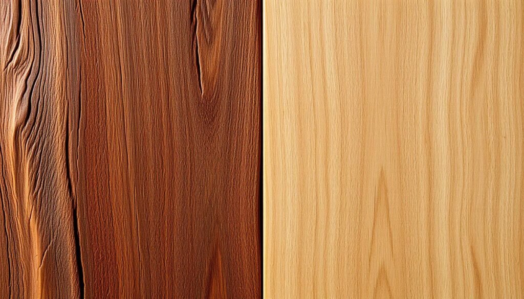hard wood comparison