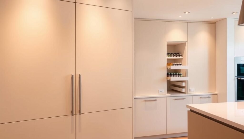 hidden kitchen storage