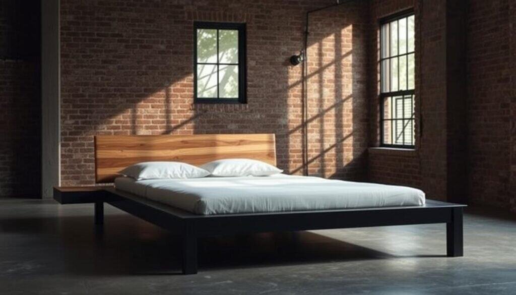 industrial-meets-wood bed designs industrial-meets-wood bed designs