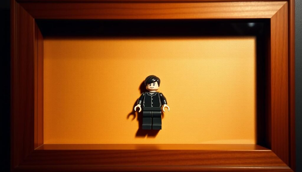 lego man shadow box lego man shadow box