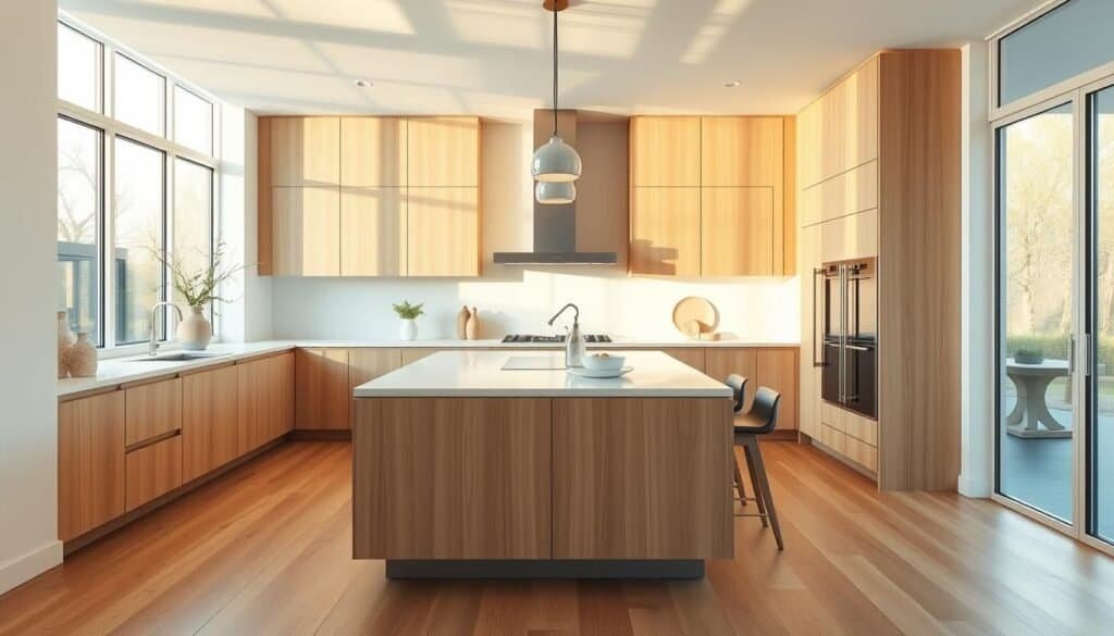 light woods in modern kitchen design light woods in modern kitchen design