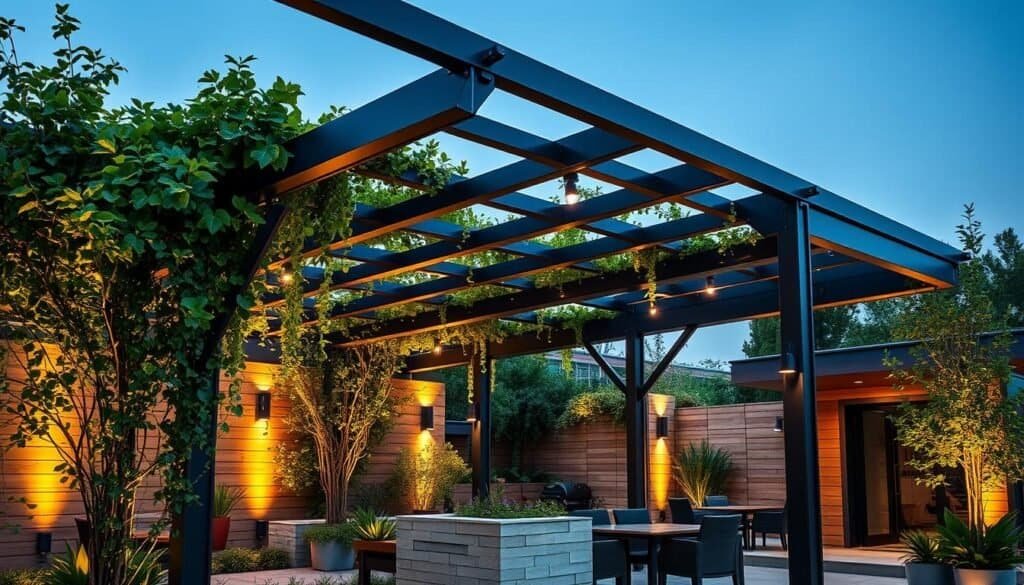 metal and alternative material pergolas metal and alternative material pergolas