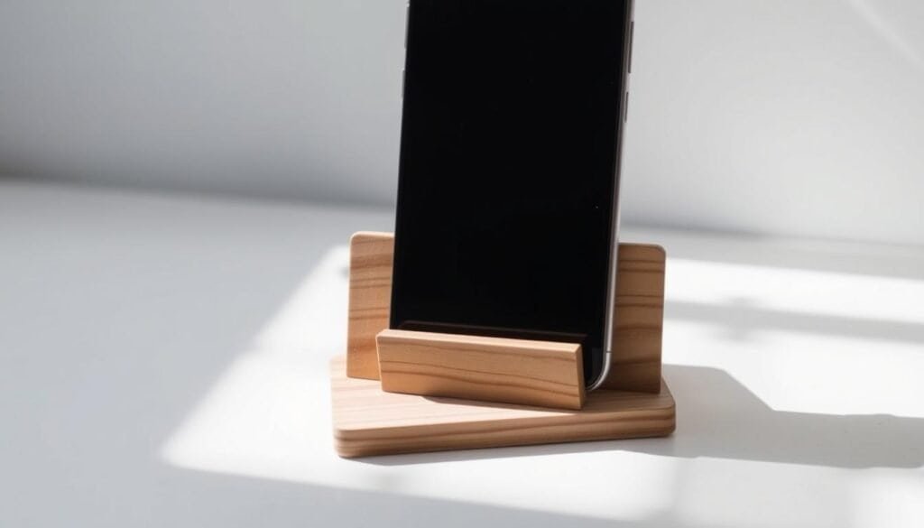 minimalist wooden phone stands minimalist wooden phone stands