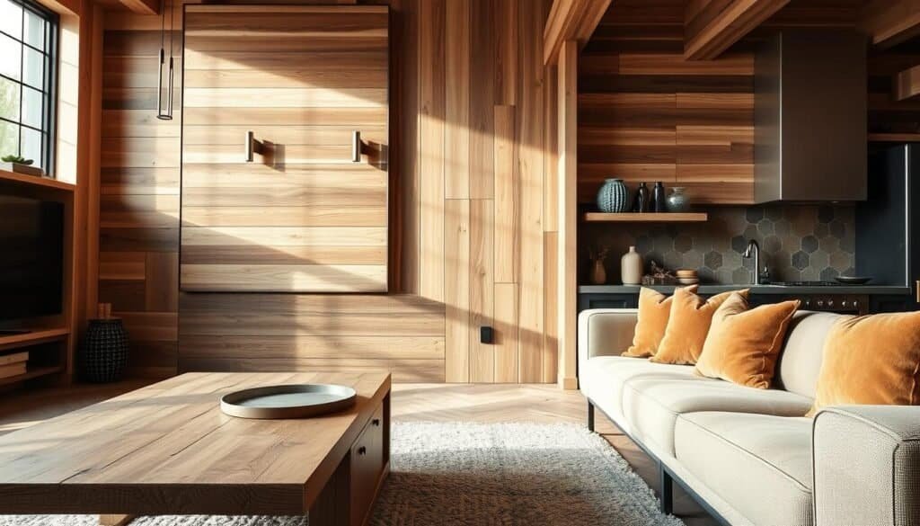 mixing wood with other materials