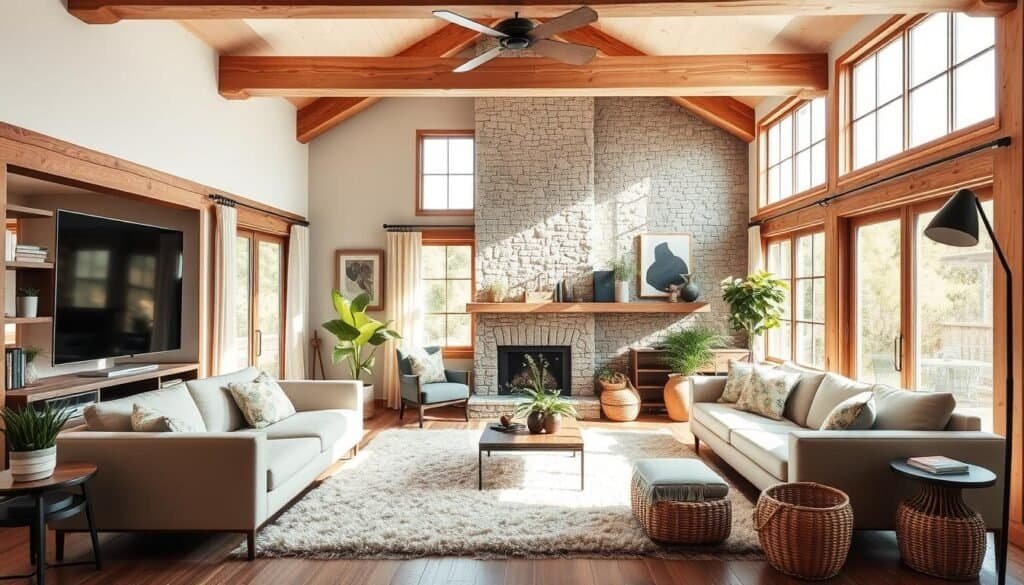 modern-rustic fusion interior design modern-rustic fusion interior design