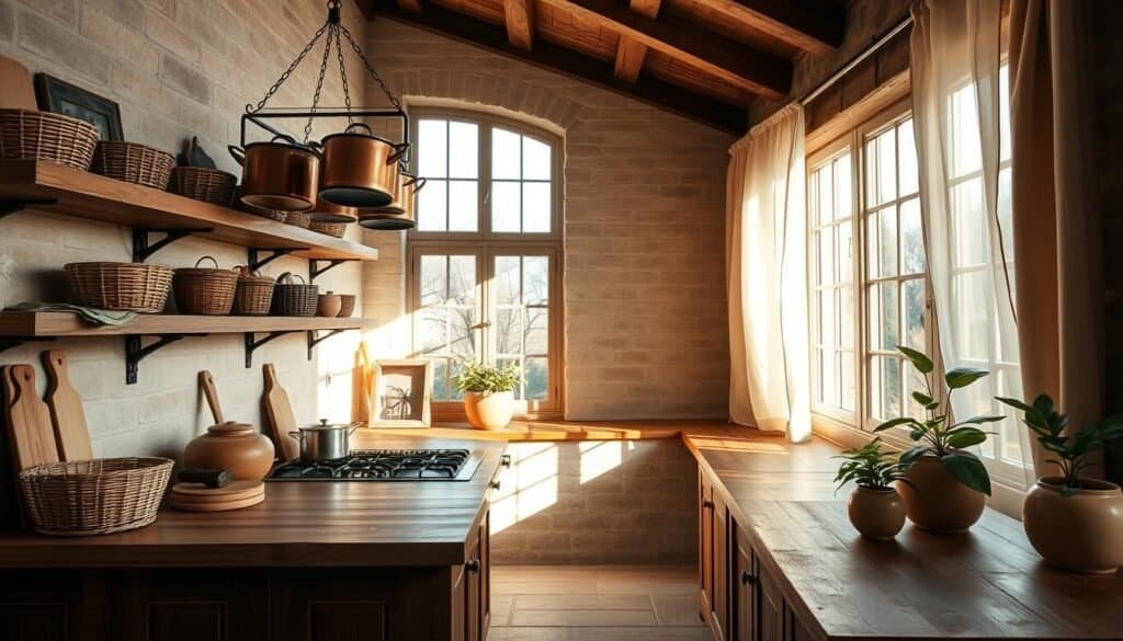 natural materials kitchen
