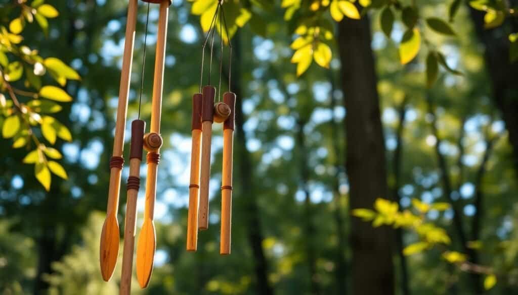 natural wood wind chimes natural wood wind chimes