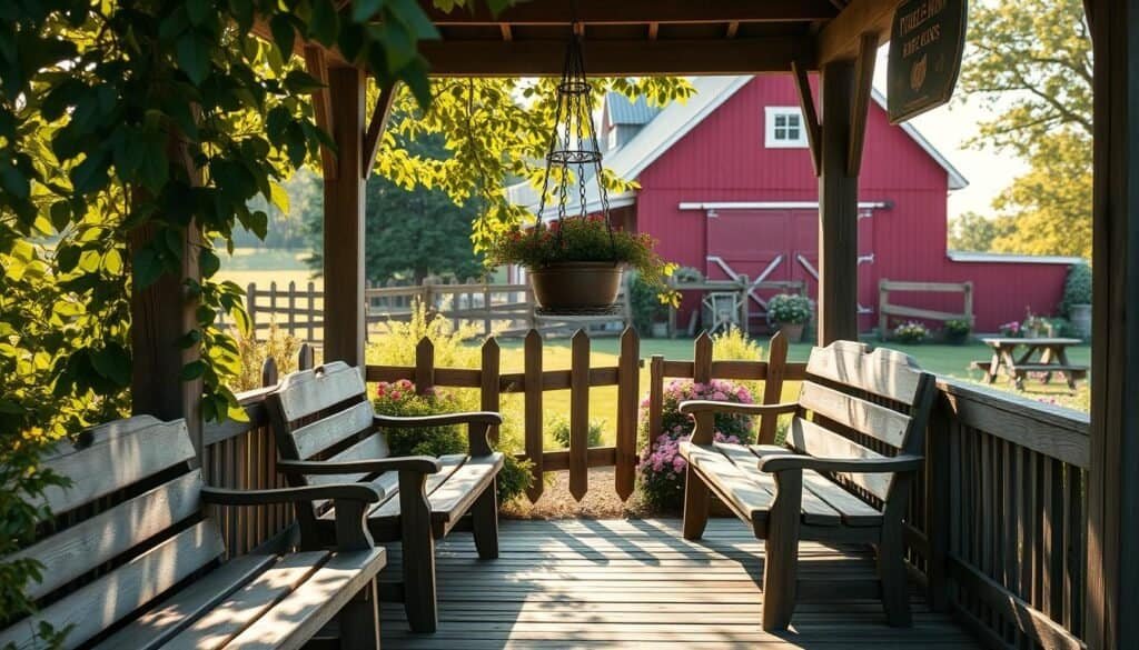 outdoor farmhouse decor