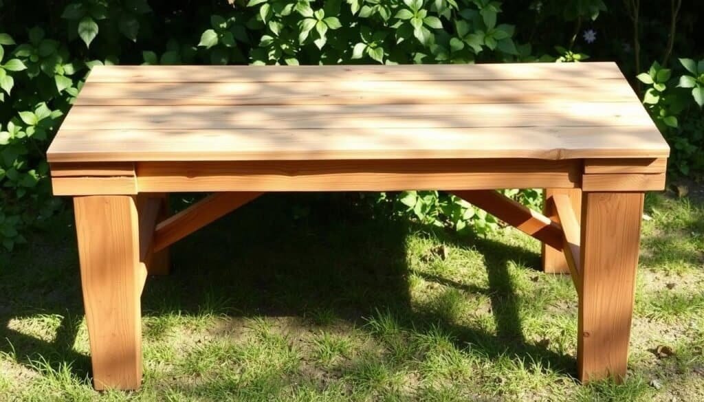 pallet wood garden table pallet wood garden table
