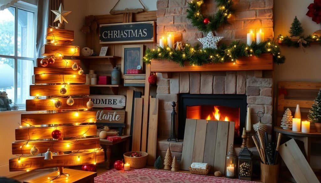 pallet wood holiday projects