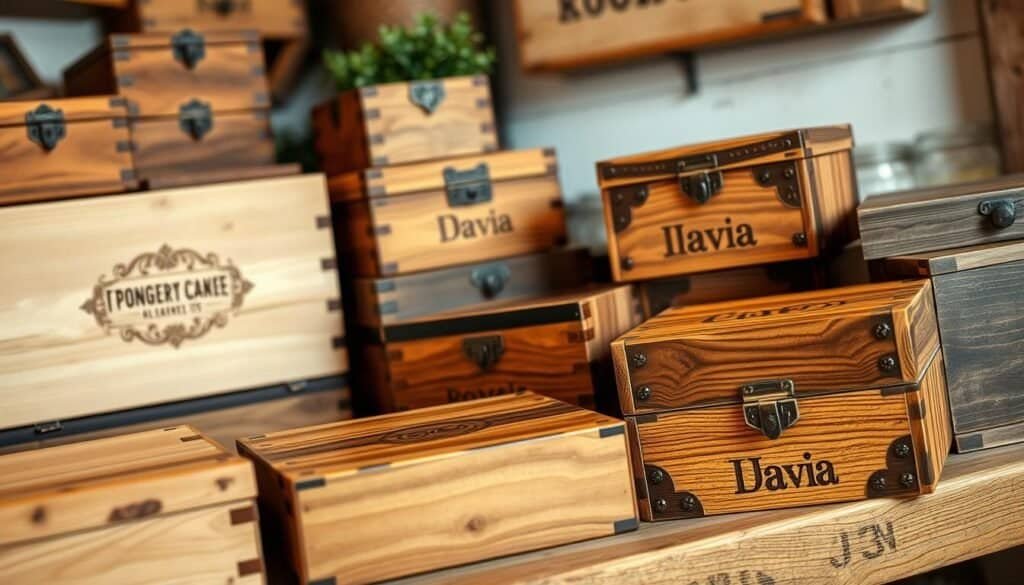 personalized wooden boxes
