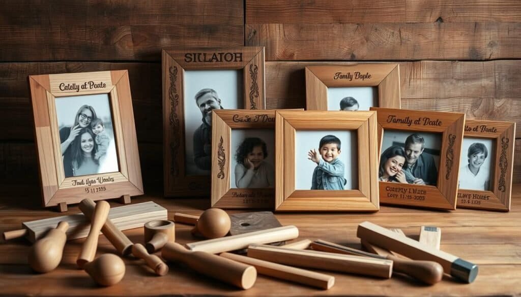 personalized wooden picture frames