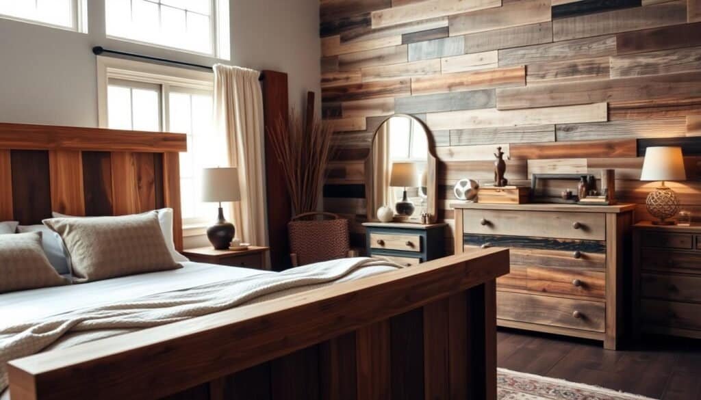 reclaimed wood bedroom decor reclaimed wood bedroom decor