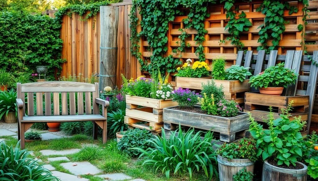 reclaimed wood garden decor reclaimed wood garden decor