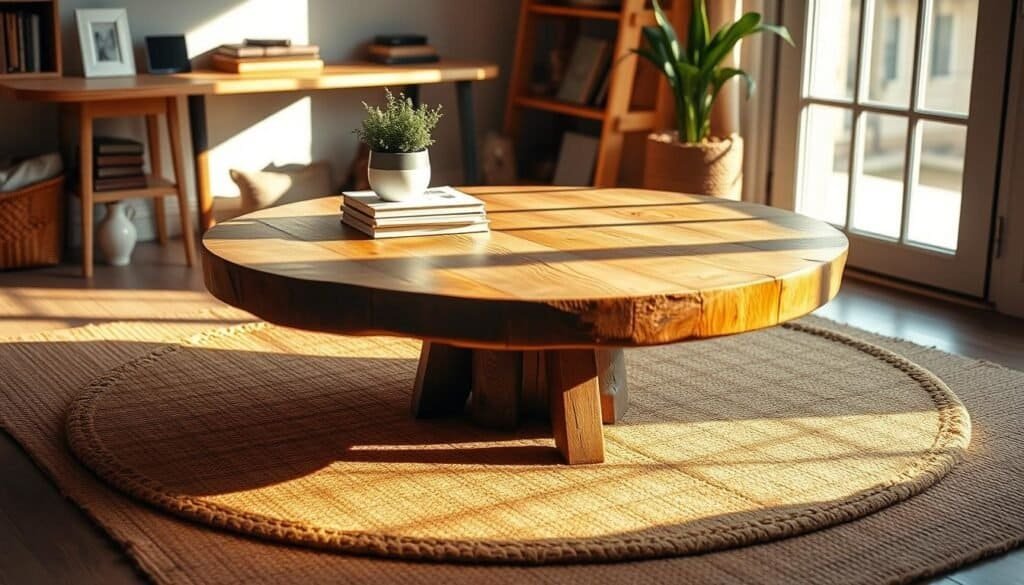 round wooden coffee table round wooden coffee table