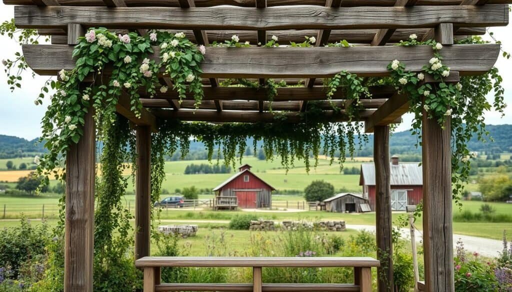 rustic and farmhouse pergola styles rustic and farmhouse pergola styles