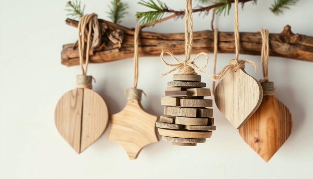 rustic christmas ornaments