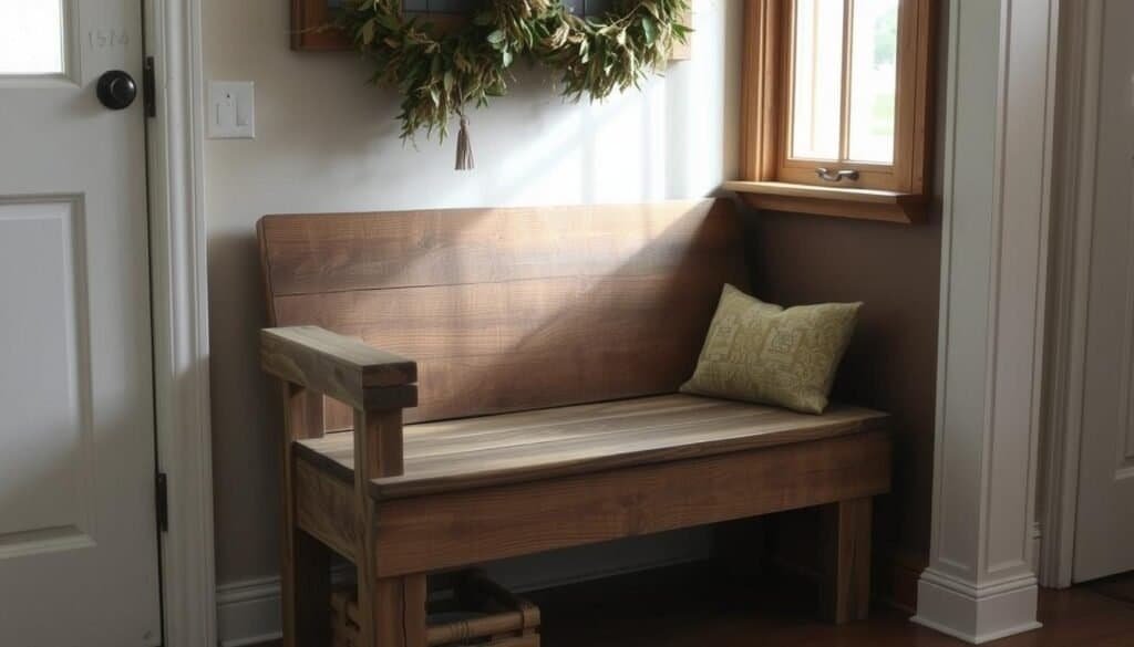 rustic decor bench rustic decor bench