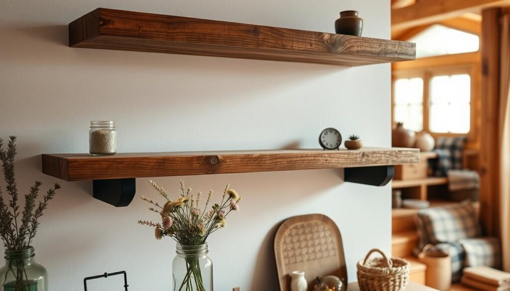 rustic floating shelves rustic floating shelves