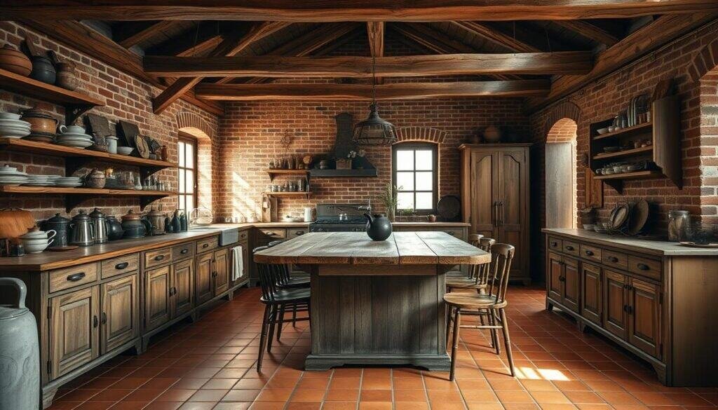rustic kitchen wood ideas