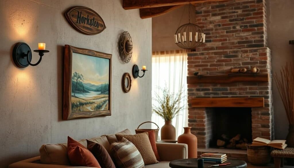 rustic wall art for living room