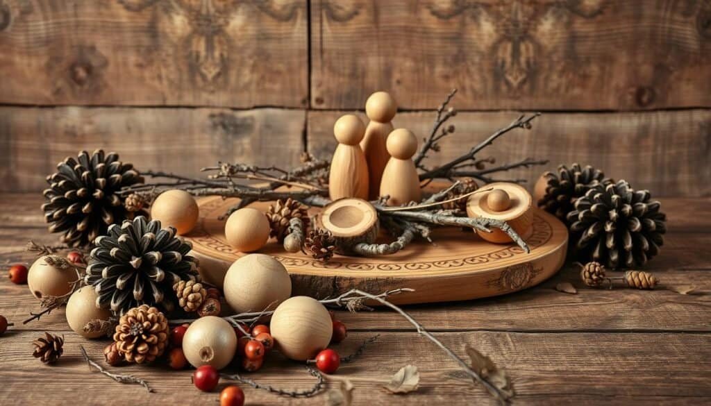 rustic wood decorations