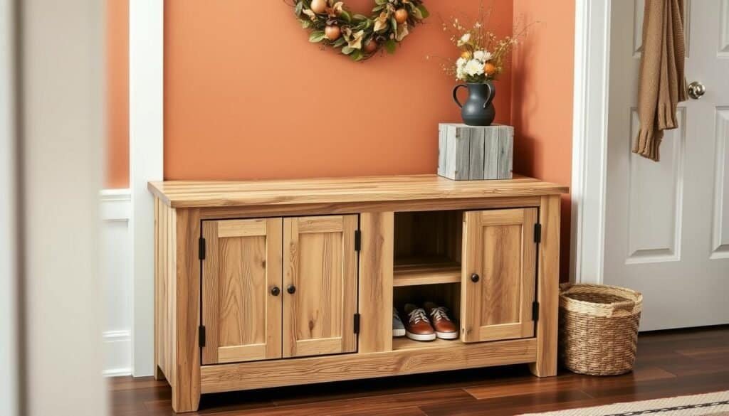 rustic wooden shoe storage bench rustic wooden shoe storage bench