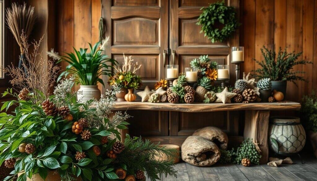 seasonal wood and plant displays seasonal wood and plant displays
