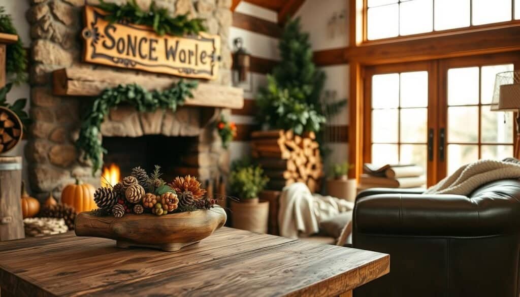 seasonal wood decor