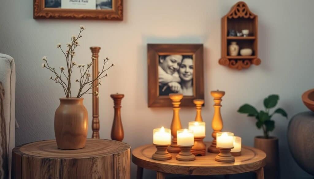 small wooden accents