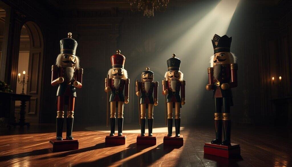 statement wooden nutcrackers