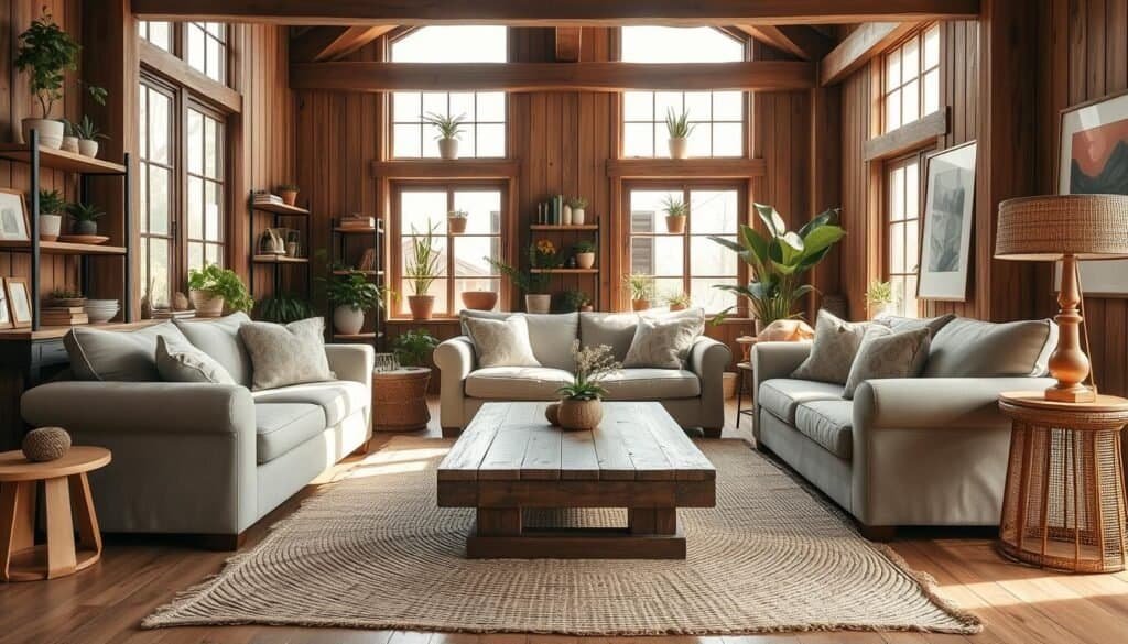 styling a living room with natural wood tones styling a living room with natural wood tones