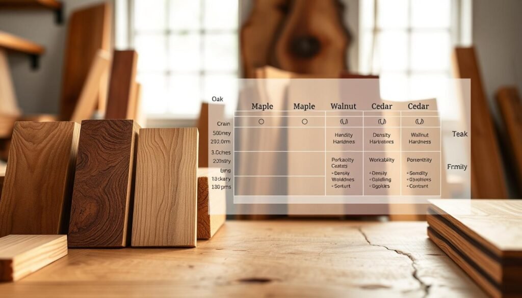 types of wood and their uses