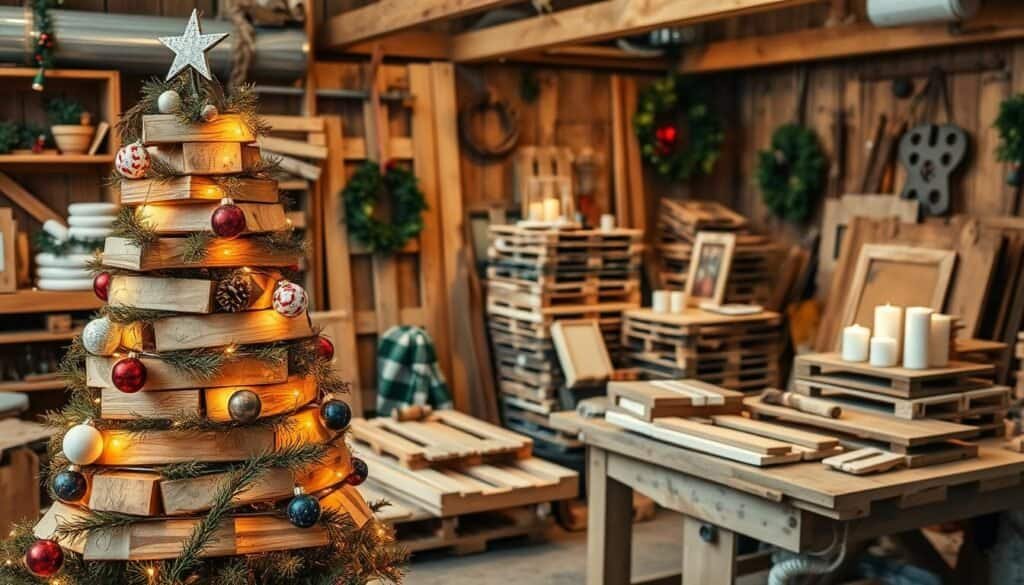 upcycled wood pallet holiday projects upcycled wood pallet holiday projects