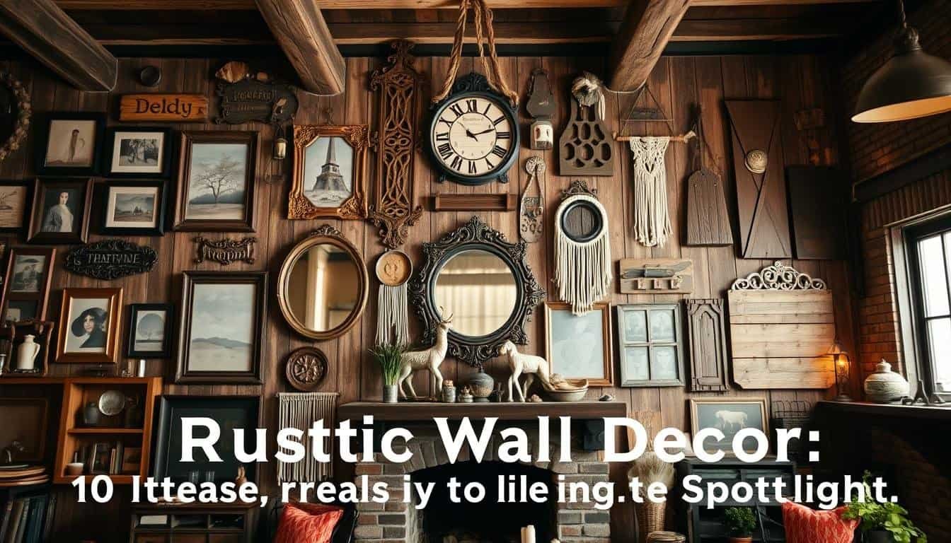 ustic Wall Decor Ideas That Steal the Spotlight