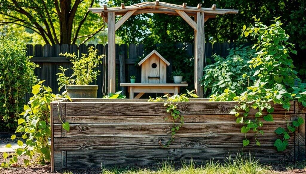 weathered wood garden projects weathered wood garden projects