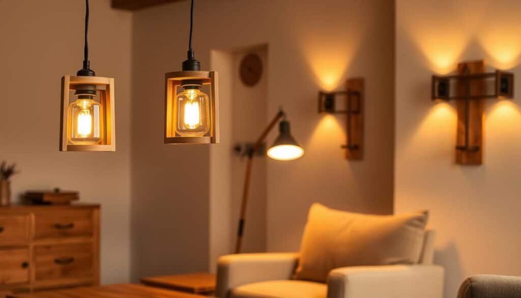 wood-accented lighting fixtures wood-accented lighting fixtures