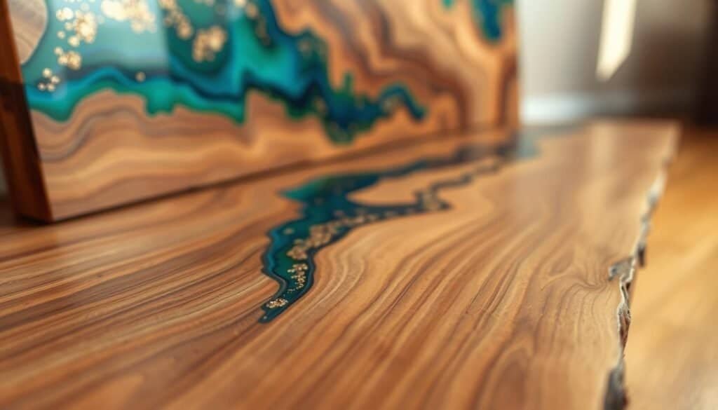 wood and resin art